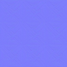 Textures   -   ARCHITECTURE   -   WOOD FLOORS   -   Geometric pattern  - Parquet geometric pattern texture seamless 04882 - Normal