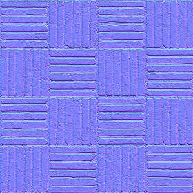Textures   -   ARCHITECTURE   -   PAVING OUTDOOR   -   Concrete   -   Blocks regular  - Paving outdoor concrete regular block texture seamless 05786 - Normal