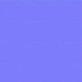 Textures   -   ARCHITECTURE   -   TILES INTERIOR   -   Cement - Encaustic   -   Cement  - Brown matt concrete tiles pbr texture seamless 22288 - Normal