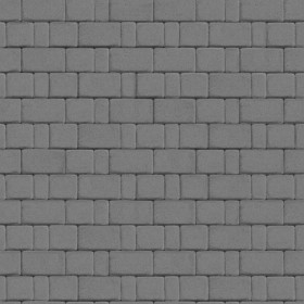 Textures   -   ARCHITECTURE   -   PAVING OUTDOOR   -   Concrete   -   Blocks regular  - Paving outdoor concrete regular block texture seamless 05790 - Displacement