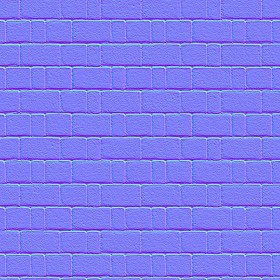 Textures   -   ARCHITECTURE   -   PAVING OUTDOOR   -   Concrete   -   Blocks regular  - Paving outdoor concrete regular block texture seamless 05790 - Normal