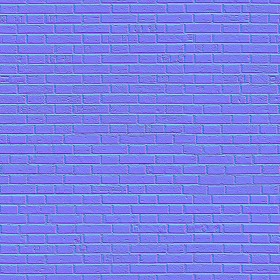 Textures   -   ARCHITECTURE   -   BRICKS   -   Facing Bricks   -   Rustic  - Rustic bricks texture seamless 17253 - Normal