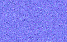 Textures   -   ARCHITECTURE   -   PAVING OUTDOOR   -   Concrete   -   Blocks regular  - Concrete paving outdoor with dead leaves texture seamless 19253 - Normal