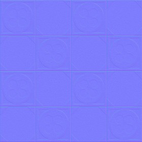 Textures   -   ARCHITECTURE   -   TILES INTERIOR   -   Cement - Encaustic   -   Cement  - Cement concrete tile texture seamless 13332 - Normal