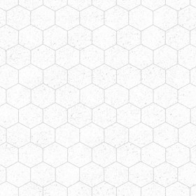 Textures   -   ARCHITECTURE   -   TILES INTERIOR   -   Hexagonal mixed  - Concrete hexagonal tile texture seamless 17116 - Ambient occlusion