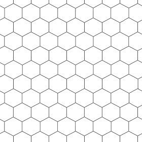 Textures   -   ARCHITECTURE   -   TILES INTERIOR   -   Hexagonal mixed  - Concrete hexagonal tile texture seamless 17116 - Bump