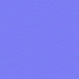 Textures   -   ARCHITECTURE   -   TILES INTERIOR   -   Hexagonal mixed  - Concrete hexagonal tile texture seamless 17116 - Normal