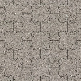 Textures   -   ARCHITECTURE   -   PAVING OUTDOOR   -   Concrete   -  Blocks mixed - Paving concrete mixed size texture seamless 05578