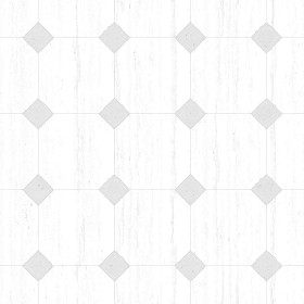 Textures   -   ARCHITECTURE   -   TILES INTERIOR   -   Marble tiles   -   Marble geometric patterns  - Travertine floor tile texture seamless 21134 - Ambient occlusion