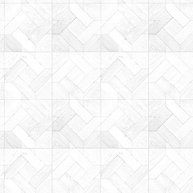 Textures   -   ARCHITECTURE   -   WOOD FLOORS   -   Parquet white  - White wood flooring texture seamless 05462 - Ambient occlusion