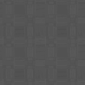Textures   -   ARCHITECTURE   -   WOOD FLOORS   -   Parquet square  - Wood flooring square texture seamless 05403 - Displacement