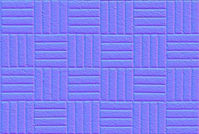 Textures   -   ARCHITECTURE   -   PAVING OUTDOOR   -   Concrete   -   Blocks regular  - Concrete paving outdoor texture seamless 19675 - Normal