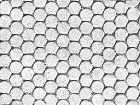 Textures   -   ARCHITECTURE   -   PAVING OUTDOOR   -   Concrete   -   Blocks regular  - Concrete paving outdoor texture seamless 20474 - Bump