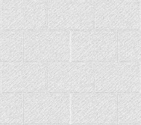 Textures   -   ARCHITECTURE   -   PAVING OUTDOOR   -   Concrete   -   Blocks regular  - Concrete paving outdoor texture seamless 20752 - Ambient occlusion