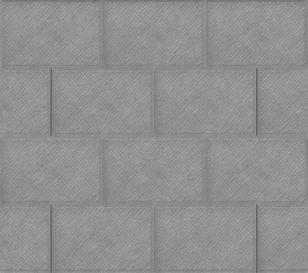 Textures   -   ARCHITECTURE   -   PAVING OUTDOOR   -   Concrete   -   Blocks regular  - Concrete paving outdoor texture seamless 20752 - Displacement