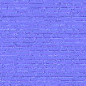 Textures   -   ARCHITECTURE   -   BRICKS   -   Damaged bricks  - Damaged bricks texture seamless 00119 - Normal