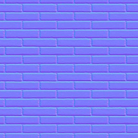 Textures   -   ARCHITECTURE   -   BRICKS   -   Facing Bricks   -   Smooth  - Facing smooth bricks texture seamless 00267 - Normal