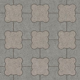 Textures   -   ARCHITECTURE   -   PAVING OUTDOOR   -   Concrete   -  Blocks mixed - Paving concrete mixed size texture seamless 05579