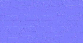 Textures   -   ARCHITECTURE   -   STONES WALLS   -   Stone blocks  - Wall stone with regular blocks texture seamless 08310 - Normal