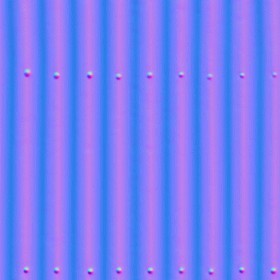 Textures   -   ARCHITECTURE   -   ROOFINGS   -   Metal roofs  - Metal rufing texture seamless 03774 - Normal