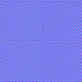 Textures   -   ARCHITECTURE   -   PAVING OUTDOOR   -   Concrete   -   Blocks regular  - Ramp concrete tiles PBR texture seamless 21966 - Normal