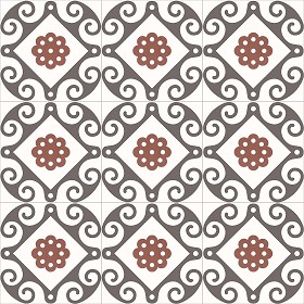 Textures   -   ARCHITECTURE   -   TILES INTERIOR   -   Ornate tiles   -  Geometric patterns - Geometric patterns tile texture seamless 21241