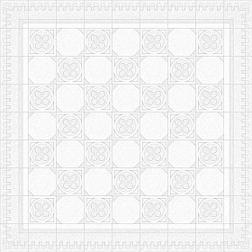 Textures   -   ARCHITECTURE   -   TILES INTERIOR   -   Cement - Encaustic   -   Cement  - Cement concrete tile texture seamless 13334 - Ambient occlusion