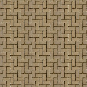 Textures   -   ARCHITECTURE   -   PAVING OUTDOOR   -   Concrete   -  Herringbone - Concrete paving herringbone outdoor texture seamless 05808
