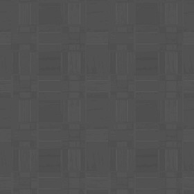 Textures   -   ARCHITECTURE   -   WOOD FLOORS   -   Parquet square  - Wood flooring square texture seamless 05405 - Displacement