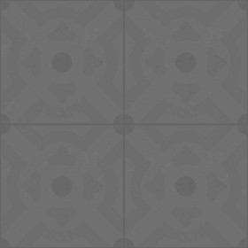Textures   -   ARCHITECTURE   -   TILES INTERIOR   -   Ornate tiles   -   Geometric patterns  - Ceramic geometric tiles PBR texture seamless 21931 - Displacement