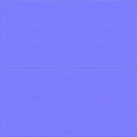 Textures   -   ARCHITECTURE   -   TILES INTERIOR   -   Ornate tiles   -   Geometric patterns  - Ceramic geometric tiles PBR texture seamless 21931 - Normal