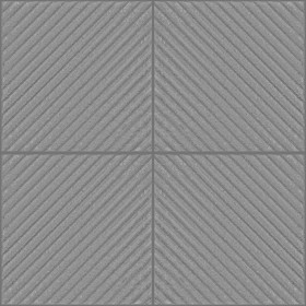 Textures   -   ARCHITECTURE   -   PAVING OUTDOOR   -   Concrete   -   Blocks regular  - Ramp concrete tiles PBR texture seamless 21971 - Displacement