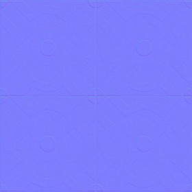 Textures   -   ARCHITECTURE   -   TILES INTERIOR   -   Ornate tiles   -   Geometric patterns  - Ceramic geometric tiles PBR texture seamless 21932 - Normal
