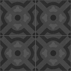 Textures   -   ARCHITECTURE   -   TILES INTERIOR   -   Ornate tiles   -   Geometric patterns  - Ceramic geometric tiles PBR texture seamless 21932 - Specular