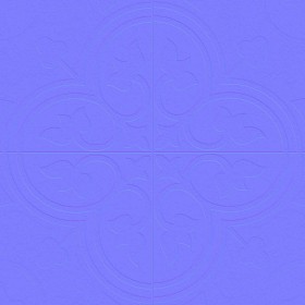 Textures   -   ARCHITECTURE   -   TILES INTERIOR   -   Ornate tiles   -   Geometric patterns  - Ceramic geometric tiles PBR texture seamless 21934 - Normal