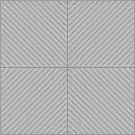 Textures   -   ARCHITECTURE   -   PAVING OUTDOOR   -   Concrete   -   Blocks regular  - Ramp concrete tiles PBR texture seamless 21974 - Displacement