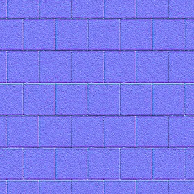 Textures   -   ARCHITECTURE   -   PAVING OUTDOOR   -   Concrete   -   Blocks regular  - Concrete tile paving PBR texture seamless 21986 - Normal
