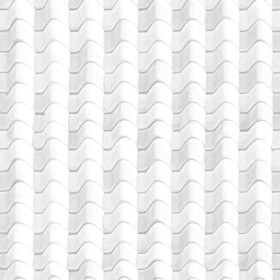 Textures   -   ARCHITECTURE   -   ROOFINGS   -   Clay roofs  - Clay roof texture seamless 19573 - Ambient occlusion