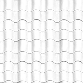 Textures   -   ARCHITECTURE   -   ROOFINGS   -   Clay roofs  - Clay roof texture seamless 19575 - Ambient occlusion