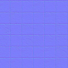 Textures   -   ARCHITECTURE   -   PAVING OUTDOOR   -   Pavers stone   -   Blocks regular  - Dirt paver stone regular blocks texture seamless 17019 - Normal