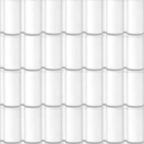 Textures   -   ARCHITECTURE   -   ROOFINGS   -   Clay roofs  - Clay roof texture seamless 19577 - Ambient occlusion