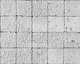 Textures   -   ARCHITECTURE   -   PAVING OUTDOOR   -   Pavers stone   -   Blocks regular  - Pavers stone regular blocks texture seamless 19550 - Bump