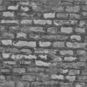 Textures   -   ARCHITECTURE   -   BRICKS   -   Dirty Bricks  - 0002dirty bricks texture seamless 00144 - Displacement