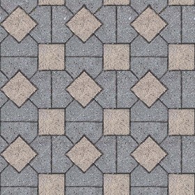 Textures   -   ARCHITECTURE   -   PAVING OUTDOOR   -   Concrete   -  Blocks mixed - Paving concrete mixed size texture seamless 05563