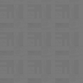 Textures   -   ARCHITECTURE   -   WOOD FLOORS   -   Parquet square  - Wood flooring square texture seamless 05406 - Displacement