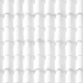 Textures   -   ARCHITECTURE   -   ROOFINGS   -   Clay roofs  - Clay roof texture seamless 19578 - Ambient occlusion