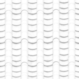 Textures   -   ARCHITECTURE   -   ROOFINGS   -   Clay roofs  - Clay roof texture seamless 19585 - Ambient occlusion