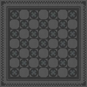 Textures   -   ARCHITECTURE   -   TILES INTERIOR   -   Cement - Encaustic   -   Cement  - Cement concrete tile texture seamless 13336 - Specular