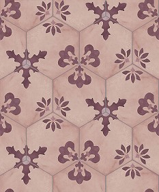 Textures   -   ARCHITECTURE   -   TILES INTERIOR   -  Hexagonal mixed - Hexagonal tile texture seamless 17120