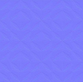 Textures   -   ARCHITECTURE   -   TILES INTERIOR   -   Marble tiles   -   White  - Illusion black white marble floor tile texture seamless 14822 - Normal
